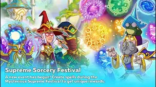 Supreme Sorcery Festival! New event in Hustle Castle! 15.08.2023