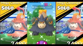 Easy SOLO New Mega Camerupt In Pokemon Go