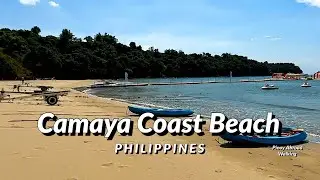 【Philippines】Walking Around Camaya Coast Beach, Mariveles, Bataan | Handheld Iphone 14 Pro