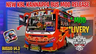 New KPL Bus Mod Tamil | Bus Simulator Indonesia | KPL Bus Livery In Bussid #kpl #bus #mod #bussid