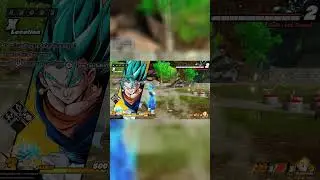 SSJB Vegito's ki blasts #dragonballthebreakers #dragonballsuper #dbz