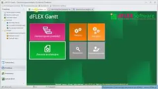 Harmonogramowanie i planowanie produkcji dFLEX Gantt - prezentacja interfesju cz. 1