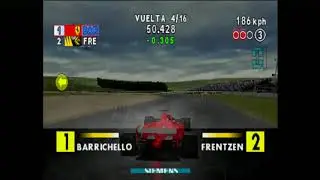F1 2000-SEASON/FERRARI/FRANCE GP/RACE GAMEPLAY PS1 ON PS3