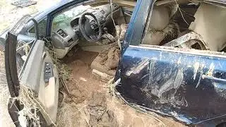 Swift Water Rescue Kingman Az. Aftermath.