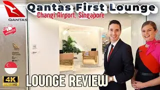 Qantas First Lounge Singapore Review ✈️ Ultimate Luxury at Changi Airport!