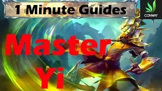 + 1 Minute Jungle Guides! MASTER YI *League of Legends*