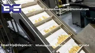 Jinan DG simpllifed tortilla chips hot air roaster machine/Gas doritors chips baking machinery