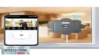 SZSINOCAM 1PCS Home Security Window Installation Camera 2.4GHz WiFi Camera AI Human