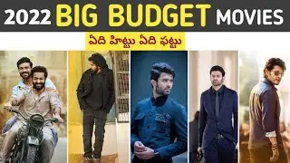2022 big budget movies || hit or flop || RRR || bheemla nayak || radhe shyam || MOVIE BEAT