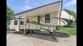 2018 Forest River Sierra 372LOK bunkhouse 5th wheel walk-around tutorial video