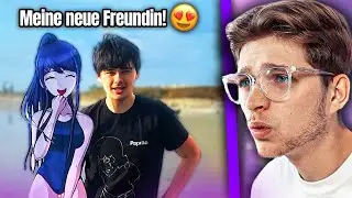 Seine Freundin ist ein Pappaufsteller...