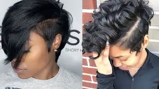 Popular Undercut, Bob & Pixie Hair Ideas for Black Women