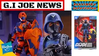 G.I JOE ACTION FIGURE NEWS ON ALLEY VIPER AND COBRA OFFICER REVEALS FROM HASBRO PULSE PREMIUM LIVE