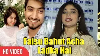 Jannat's Mother Praise Faisu on His Fan Following | Jannat Zubair's Birthday Party