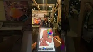 Easy steps to Draw a Digital Caricature on an iPad Pro!  #shorts #digitalcaricature #art #ipadpro