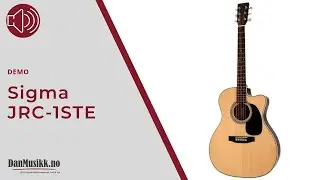 Sigma JRC-1STE Halvakustisk Jumbo Western-Gitar - DanMusikk.no