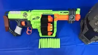 Nerf Zombie Strike Doominator Nerf Blaster Toy Blaster Toy Review