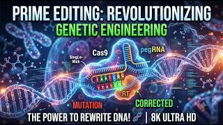 HOW PRIME EDITING WORKS ?😀🧬