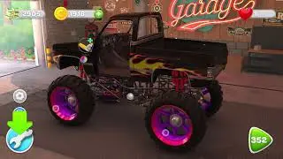 Car Mechanic - Restore Cars 🚙 Completing 8th Car: MONSTER TRUCK IPhone Gameplay 1/3