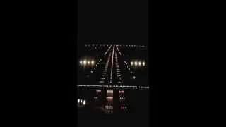 Keflavik Airport(BIKF), Iceland Extreme Night Approach Runway 11, Robin Aiglon