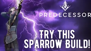 SPEED KILLS! Sparrow build review with Gameplay! Predecessor Early Access!