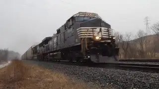 NS 11J Passing CN Power at CP RADE, MP 324