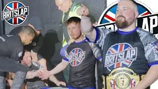 SlapFightUK CRAZY Knock Out slaps @BritSlap EPIC