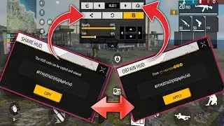How to Share Custom HUD in Free Fire in 2025 | Share Free Fire HUD Code with Friends