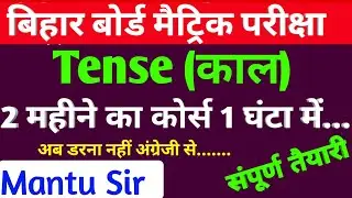 Bihar Board 10th English Grammar vvi question 2021 || 10th Class Tense vvi Objective question 2021 |