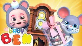 🐭 Hickory Dickory Dock + More Songs For Children | Ben Ben Nursery Rhymes & Kids Songs