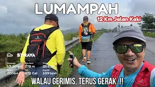 LUMAMPAH : Terus Gerak Jalan Kaki 12 Km Keliling Desa di Sumedang Mewah. Gerimis Gak Masalah. 