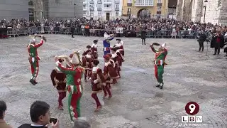 Burgos vivi&oacute; el D&iacute;a Grande de San Lesmes con pasacalles, misa solemne y folclore