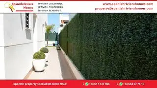 Stunning modern three bedroom detached Spanish villa for sale in San Pedro del Pinatar