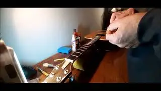 Pulizia Tastiera Chitarra - Fretboard Cleaning Guitar Maintenance