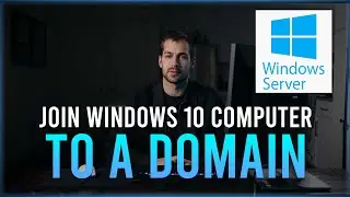 Как присоединить компьютер с Windows 10 к домену (Windows Server 2022)
