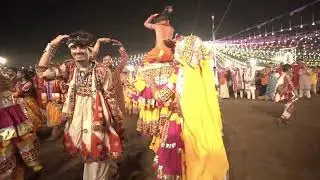 Day : 9 Hostel Ground Garba Bharuch 2025|| Dodiyu new step || Garba || Garba Dance