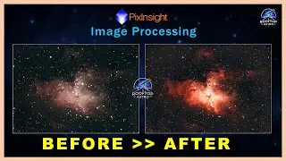 Transform Your Nebula Photos: PixInsight Secrets Revealed #deepsky #astro #universe