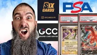 RÉCEPTION DE CARTES POKÉMON GRADÉES CHEZ PSA DE MALADE !!! GCC toujours au top ?