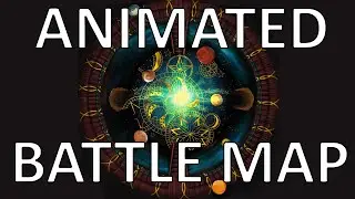 Animated Battle Map for D&D - Astronomy Hall by Domille's Wondrous Works