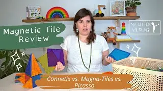 Magnetic Tiles Review: Connetix vs Magna-Tiles vs. Picasso Tiles