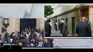 Pro Palestinian protesters trapped in University- 85 arrested and jailed. ID checks and deportation?
