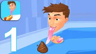 Lick Food - All Levels Gameplay Walkthrough Part 1 (IOS/Android)