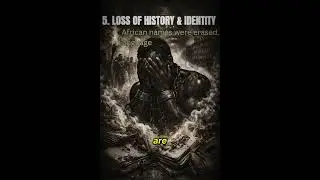 The Cost Africa Is Still Paying LOSS OF HISTORY #LossOfIdentity#StolenHistory IDENTITY