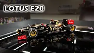 F1 Model 1/24 Lotus E20 Kimi Raikkonen 2012