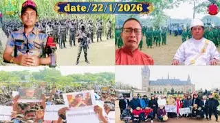 22 January 2026 Rohingya Daily News Today Update Myanmar @RKINGSUPERTV
