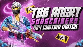 FREE FIRE LIVE TAMIL 💥 | Subscriber Custom Match + Ranked Push #freefirelive #freefiretamil