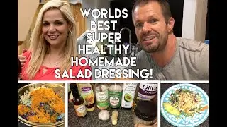 How to make a Delicious Simple Homemade Salad and Dressing