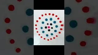 Satisfying Colour Drop 🌈🪄 #satisfying #art #artisticcolors #creative #red