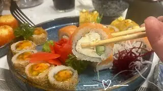 Sushi 🍣 //mini vlog//🇺🇿🇺🇿 #uzbekistan