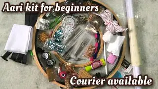 Basic and advanced aari kit for beginners | Trendy Aari Materials | Detailed explanation of kit